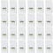 24 Packs: 25 ct. (600 total) White Cards & Envelopes by Recollections™, 4" x 5.5"